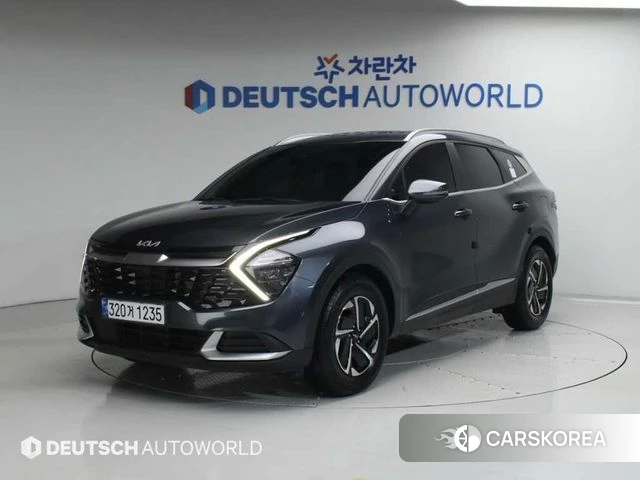Kia Sportage 5th Generation Hybrid 2022 Серый из Кореи