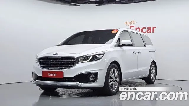 Kia All New Carnival 2018 Белый из Кореи