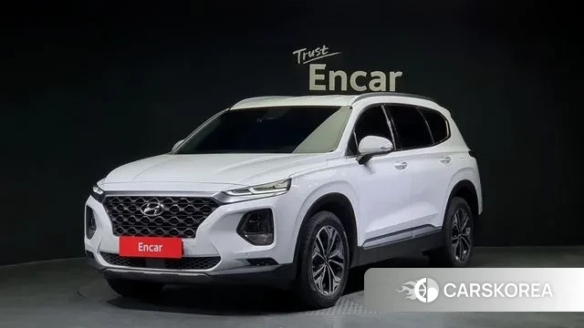 Hyundai Santa Fe TM 2019 Белый из Кореи