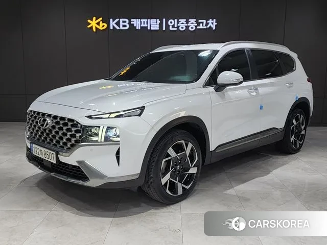Hyundai The New Santa Fe 2021 Белый из Кореи