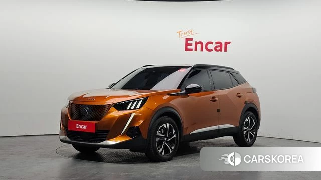 Peugeot e-2008 second generation 2020 Оранжевый из Кореи