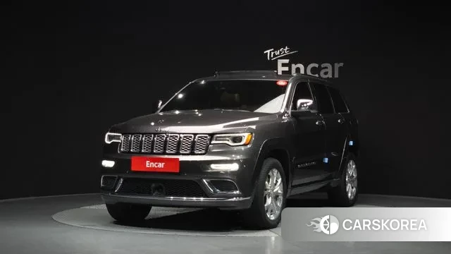 Jeep Grand Cherokee 2021 Серый из Кореи