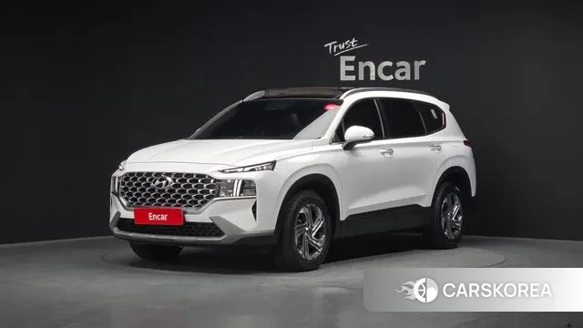 Hyundai The New Santa Fe 2021 Белый из Кореи