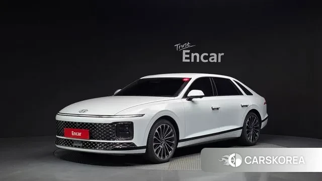 Hyundai Grandeur Hybrid (GN7) 2025 Белый из Кореи