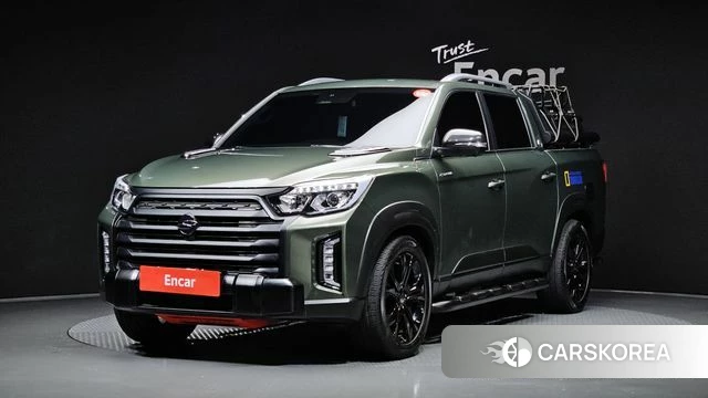 Ssangyong The New Rexton Sport 2022 Зеленый из Кореи