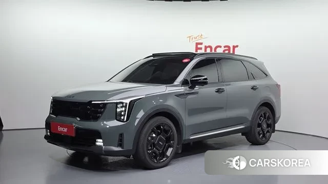 Kia The New Sorento 4th Generation 2023 Зеленый из Кореи