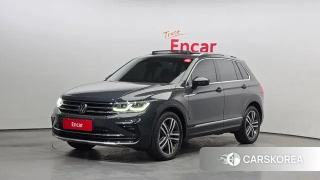 Volkswagen Tiguan second Generation 2023 Серый из Кореи