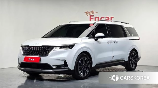Kia Carnival 4th generation 2023 Белый из Кореи