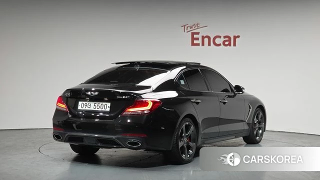 Genesis G70 2018 Черный из Кореи