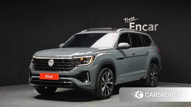 Volkswagen Atlas 2025 Серебристо-серый из Кореи