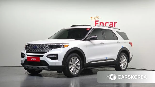Ford Explorer 6th Generation 2021 Белый из Кореи