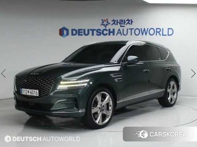 Genesis GV80 2021 Зеленый из Кореи