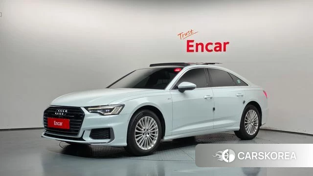 Audi A6 (C8) 2021 Белый из Кореи