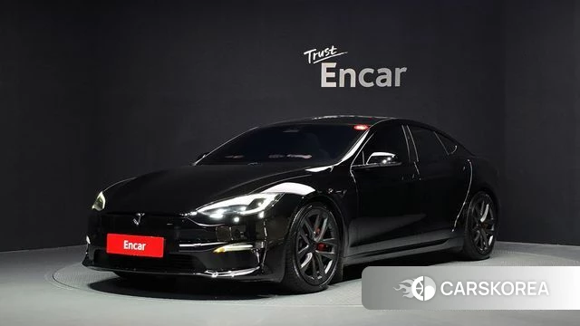 Tesla Model S 2023 Черный из Кореи
