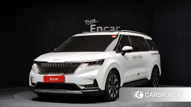 Kia Carnival 4th generation 2023 Белый из Кореи