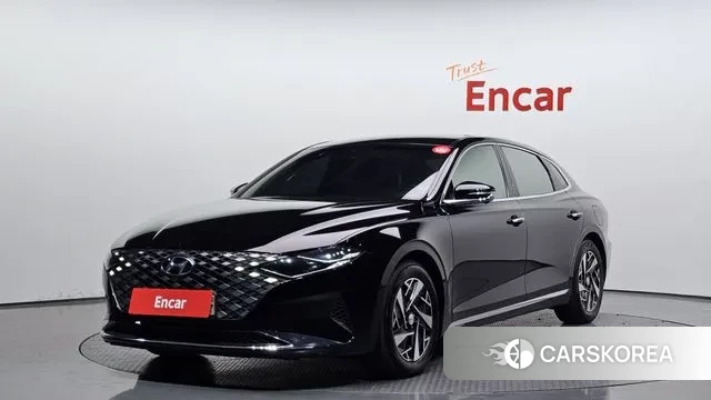Hyundai The New Grandeur IG Hybrid 2020 Черный из Кореи