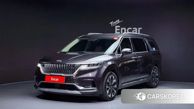 Kia Carnival 4th generation 2020 Серый из Кореи