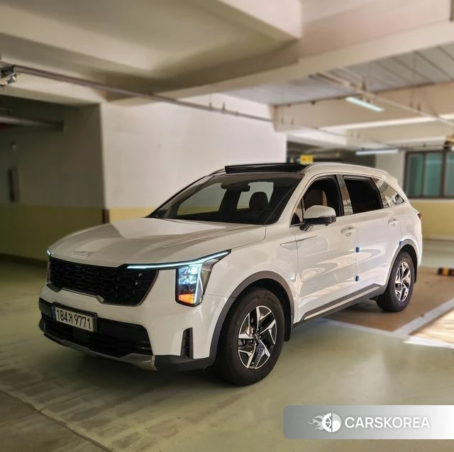 Kia The New Sorento 4th Generation 2023 Белый из Кореи