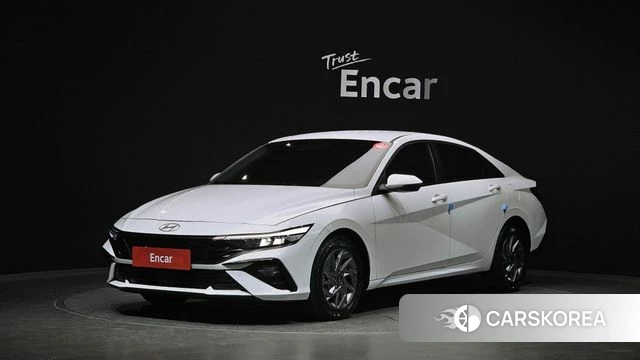 Hyundai The New Avante (CN7) 2025 Белый из Кореи