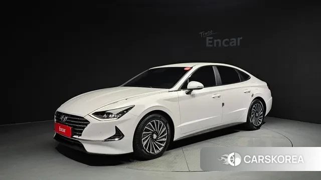 Hyundai Sonata Hybrid (DN8) 2021 Белый из Кореи