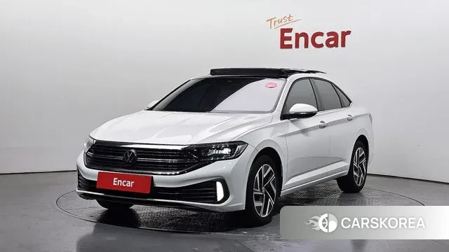Volkswagen 7th Generation of Jetta 2022 Белый из Кореи