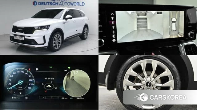 Kia Sorento 4th Generation 2022 Белый из Кореи