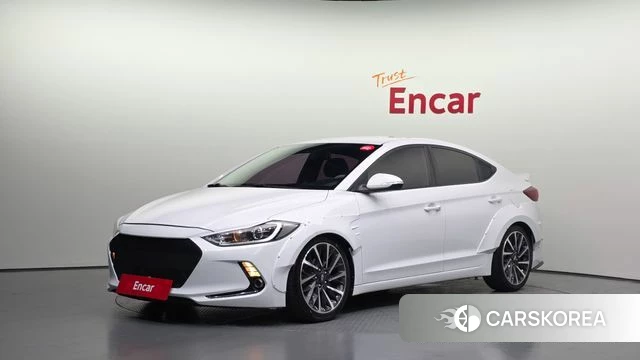 Hyundai Avante AD 2018 Белый из Кореи