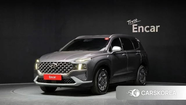 Hyundai The New Santa Fe 2021 Серый из Кореи