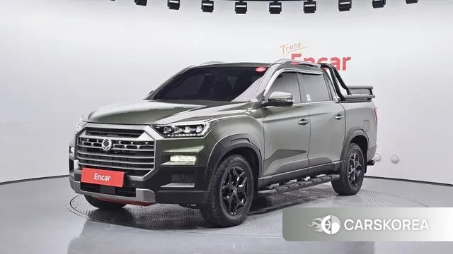 Ssangyong The New Rexton Sport 2023 Зеленый из Кореи