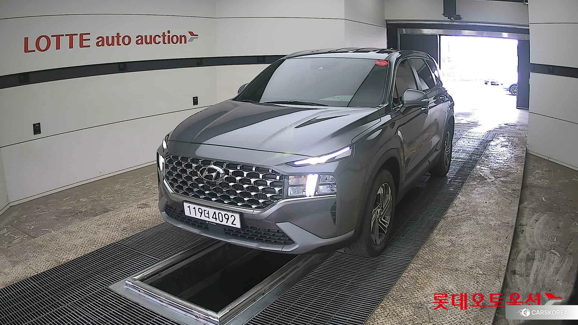 Hyundai Santa Fe 2023 Magnetic Grey Metallic из Кореи