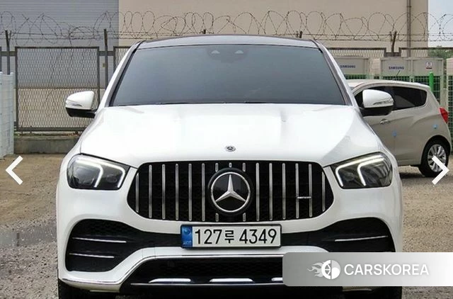 Mercedes-Benz GLE-Class W167 2021 Белый из Кореи