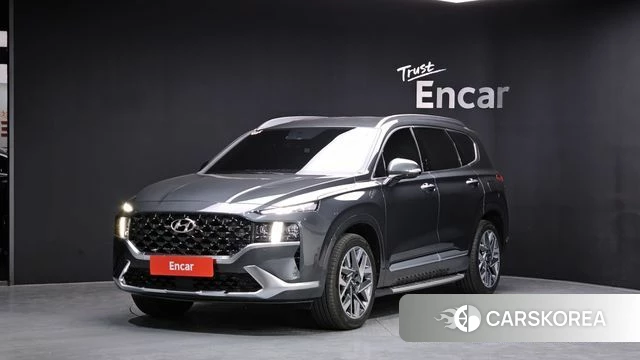 Hyundai The New Santa Fe 2020 Серый из Кореи
