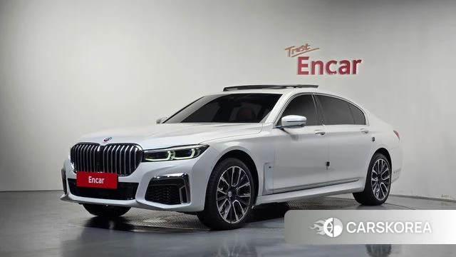 BMW 7 Series (G11) 2021 Белый из Кореи