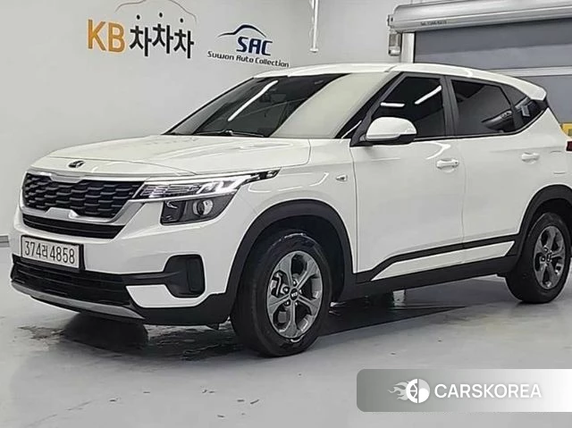 Kia Seltos 2021 Белый из Кореи