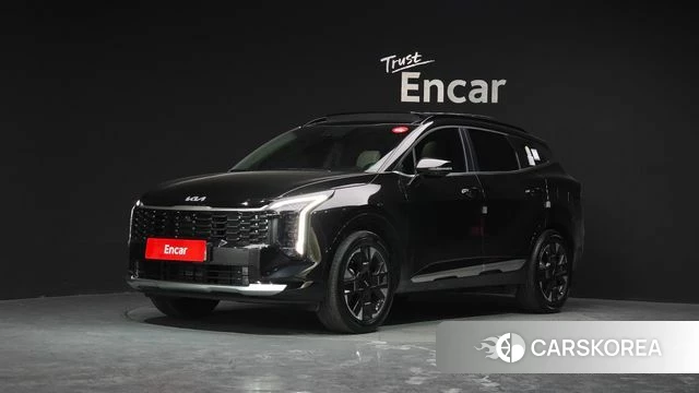 Kia The New Sportage 5th Generation Hybrid 2024 Черный из Кореи