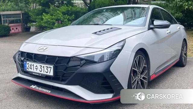 Hyundai Avante (CN7) 2023 Цвет тростника из Кореи