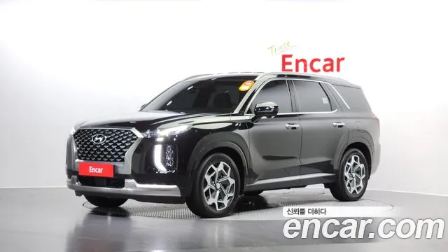 Hyundai Palisade 2022 Черный из Кореи