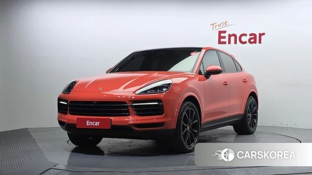 Porsche Cayenne (PO536) 2020 Оранжевый из Кореи