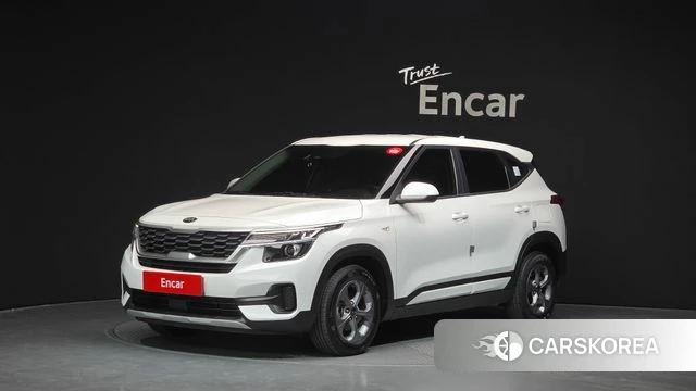 Kia Seltos 2021 Белый из Кореи
