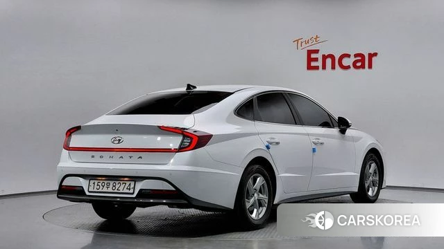 Hyundai Sonata (DN8) 2021 Белый из Кореи