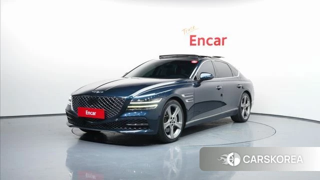 Genesis G80 (RG3) 2021 Темно-зеленый из Кореи