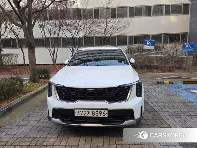 Kia The New Sorento 4th Generation 2023 Белый из Кореи