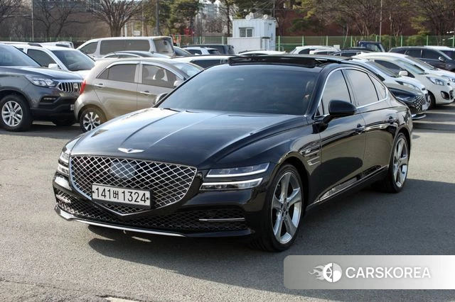 Genesis G80 (RG3) 2020 Черный из Кореи