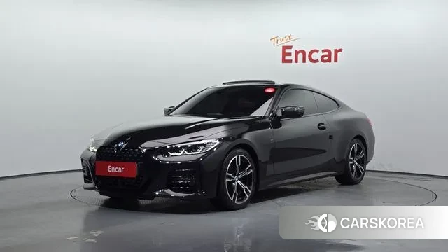 BMW 4 Series (G22) 2021 Черный из Кореи