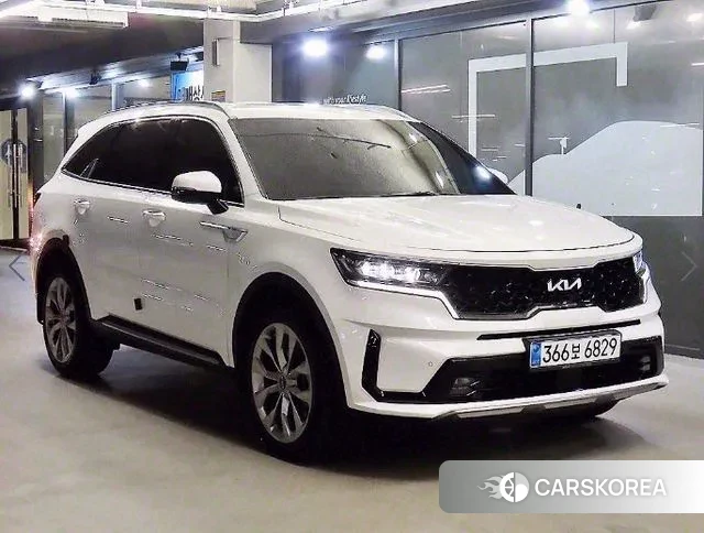 Kia Sorento 4th Generation 2023 Белый из Кореи