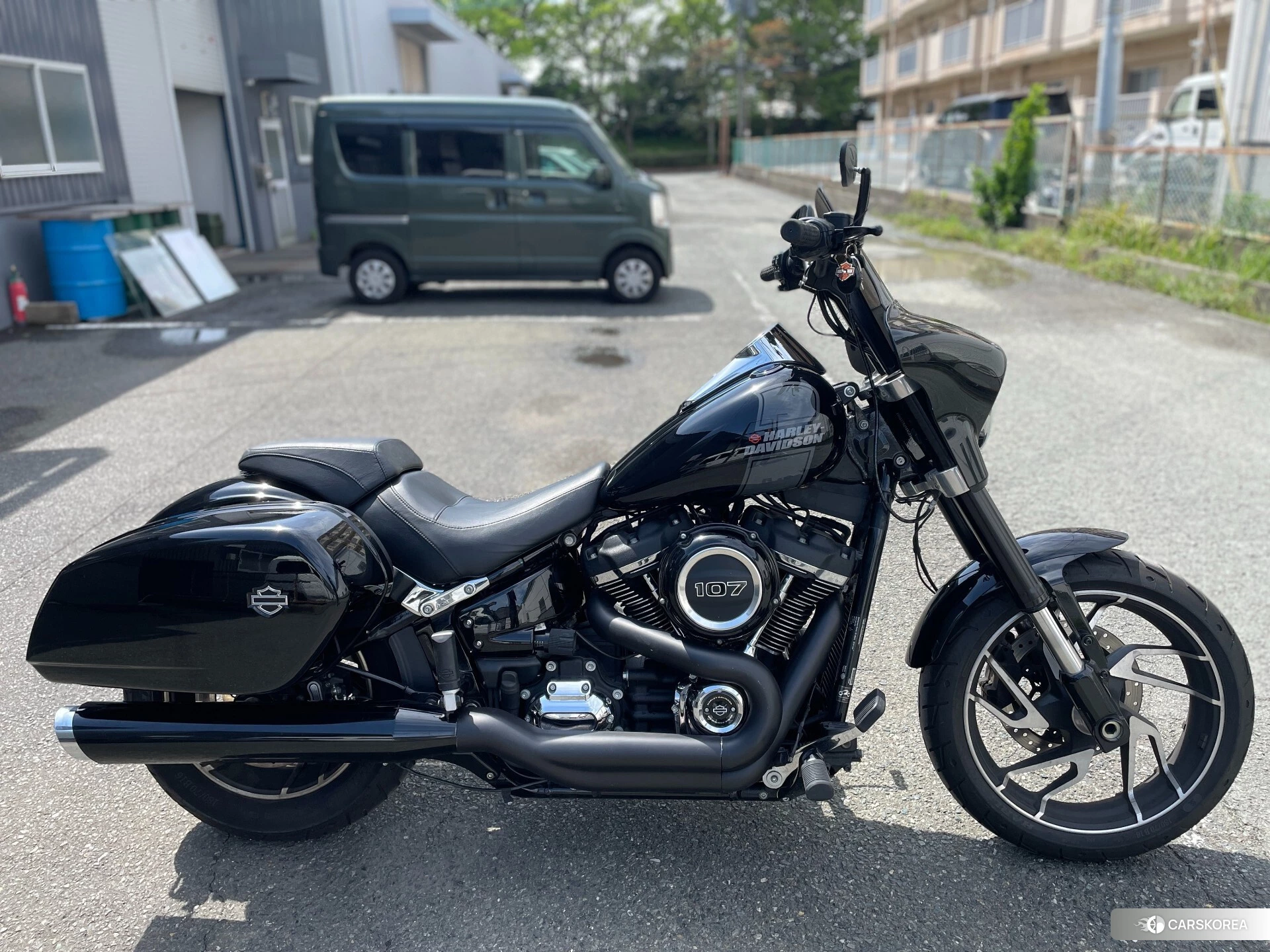 Harley-Davidson Softail Sport Glide FLSB1750 2022 из Японии, фото 4