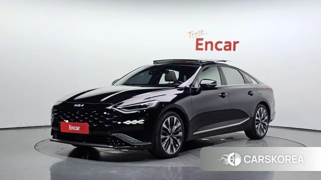 Kia K8 2021 Черный из Кореи