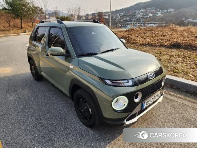 Hyundai Casper 2024 Светло-зеленый из Кореи