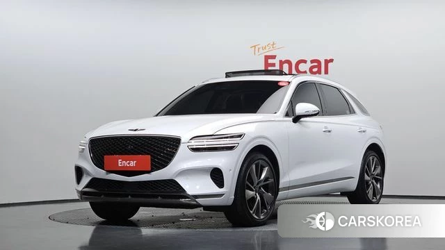 Genesis GV70 2021 Белый из Кореи