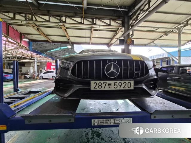 Mercedes-Benz A-Class W177 2021 Серебристо-серый из Кореи